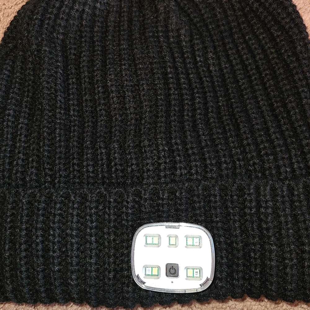 USB Beanie hat black NS